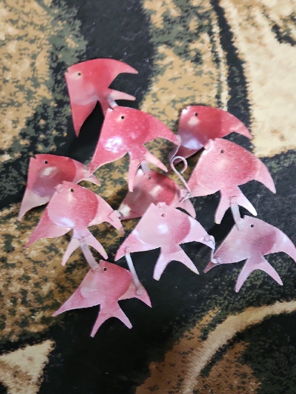 Mid Century Metal Fish Wall Hanging - Picture 4 of 10